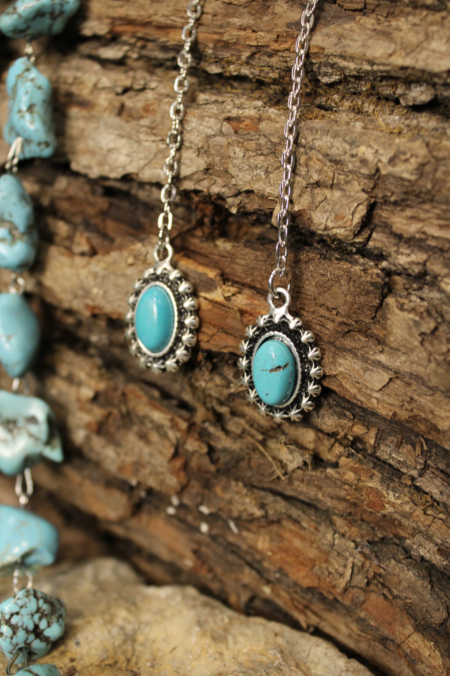 Sea Salt Drop Dangle Earrings