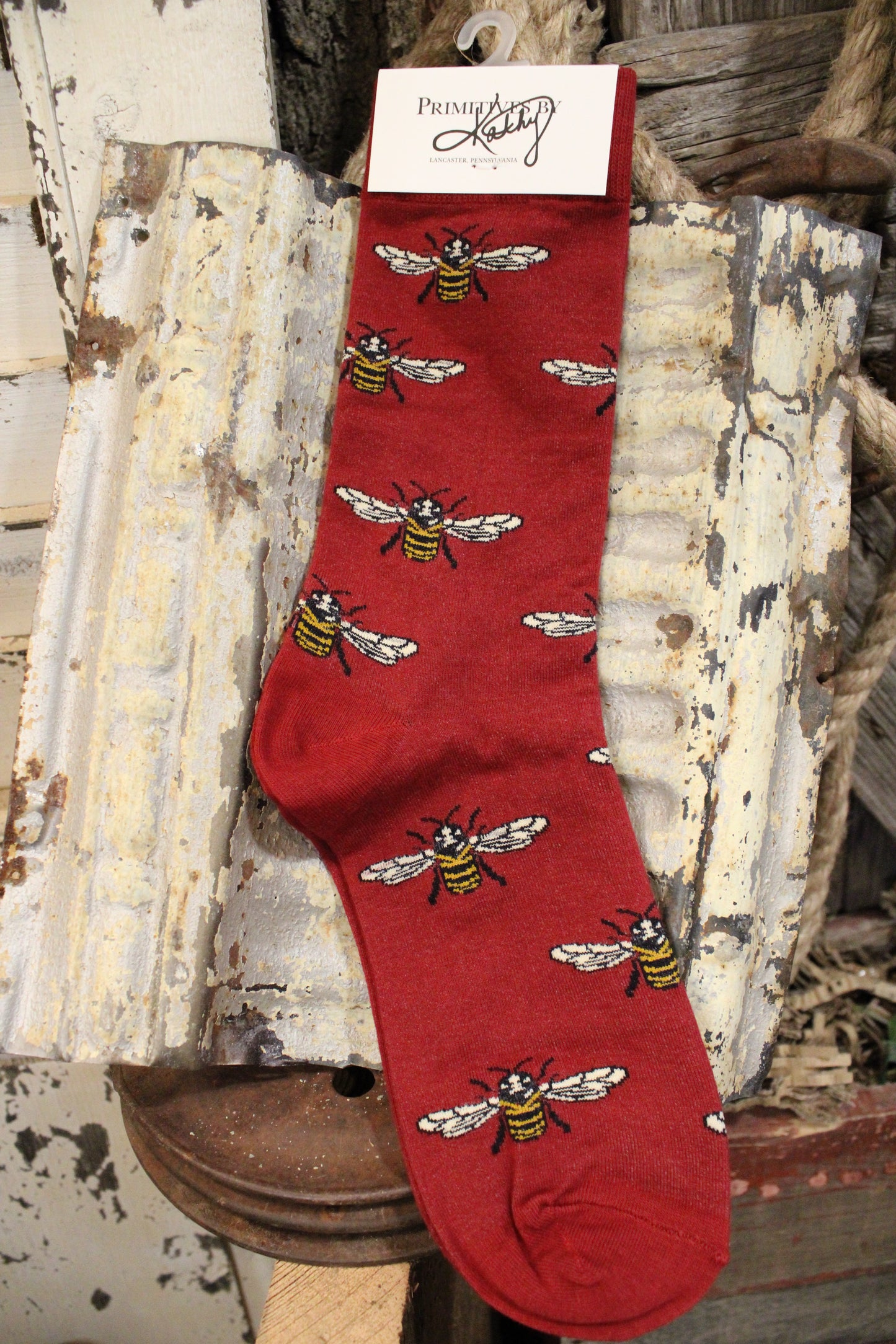 Honey Farm Bee Socks