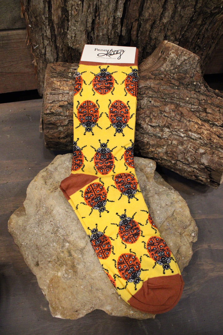 Ladybug Socks