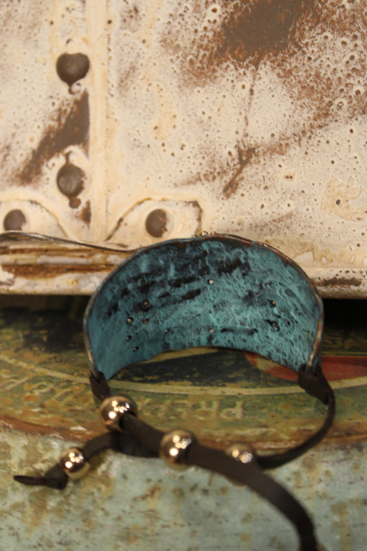 Longhorn Gold Cuff Bracelet