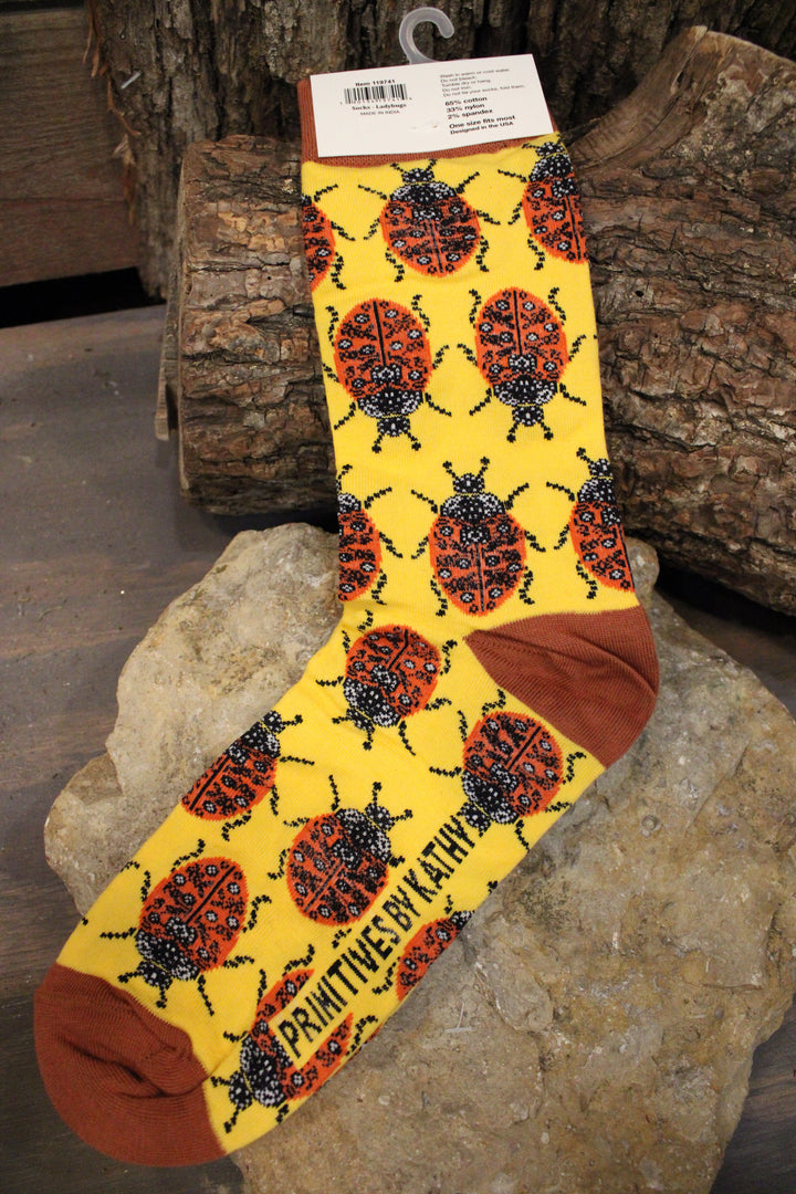 Ladybug Socks