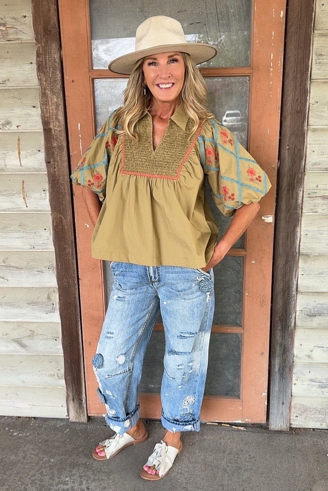 Thyme &amp; Tendril Blouse