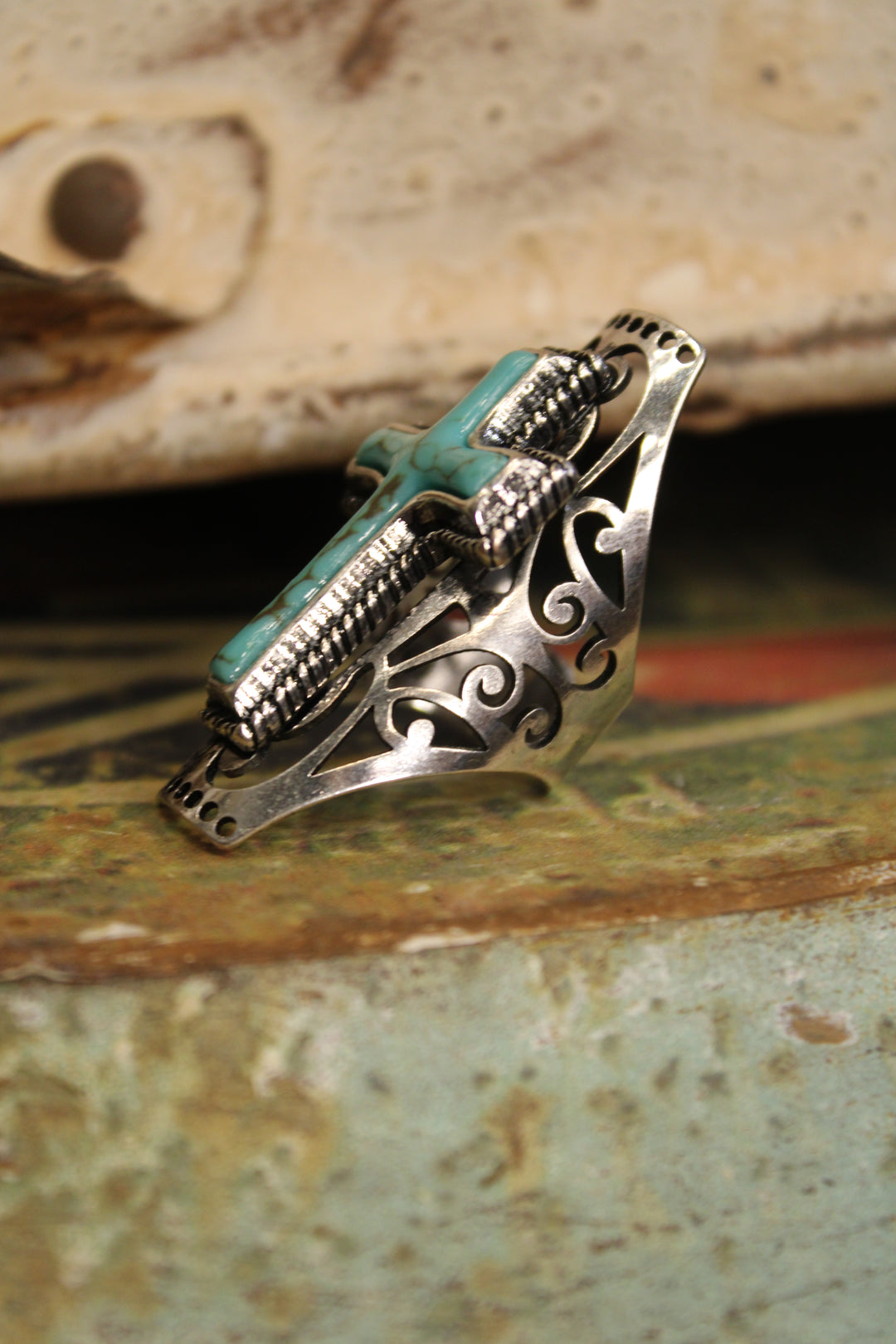 Cowgirl Faith Statement Ring