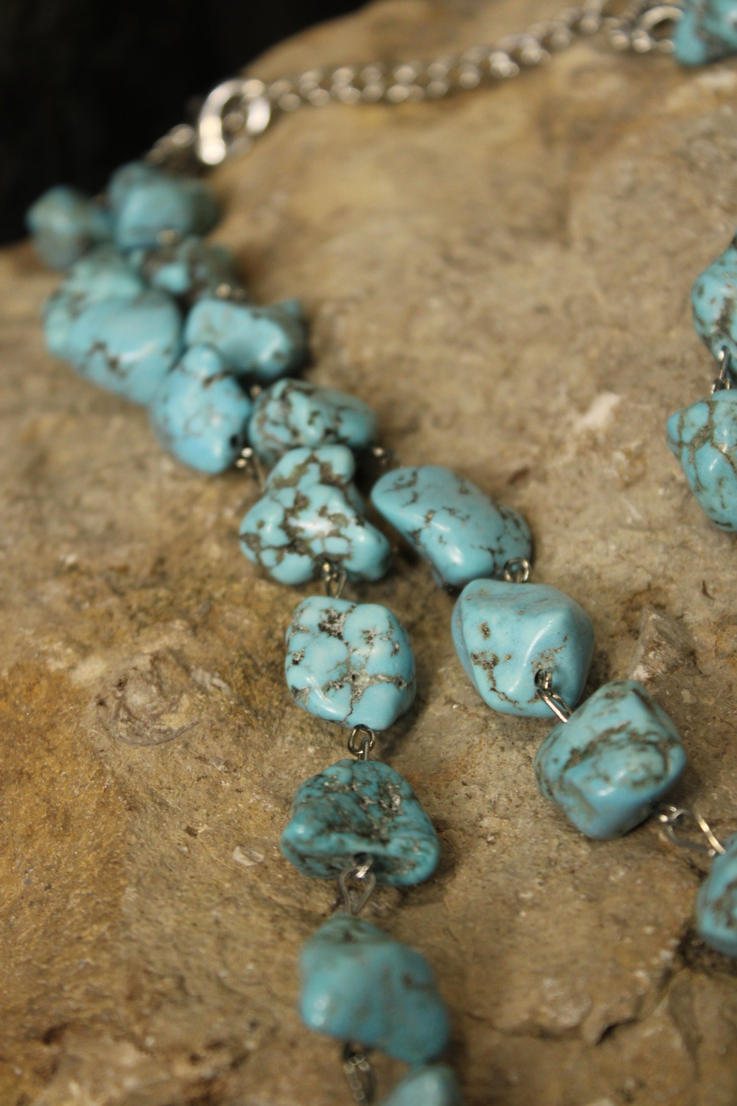 Horizon Horn Turquoise Necklace
