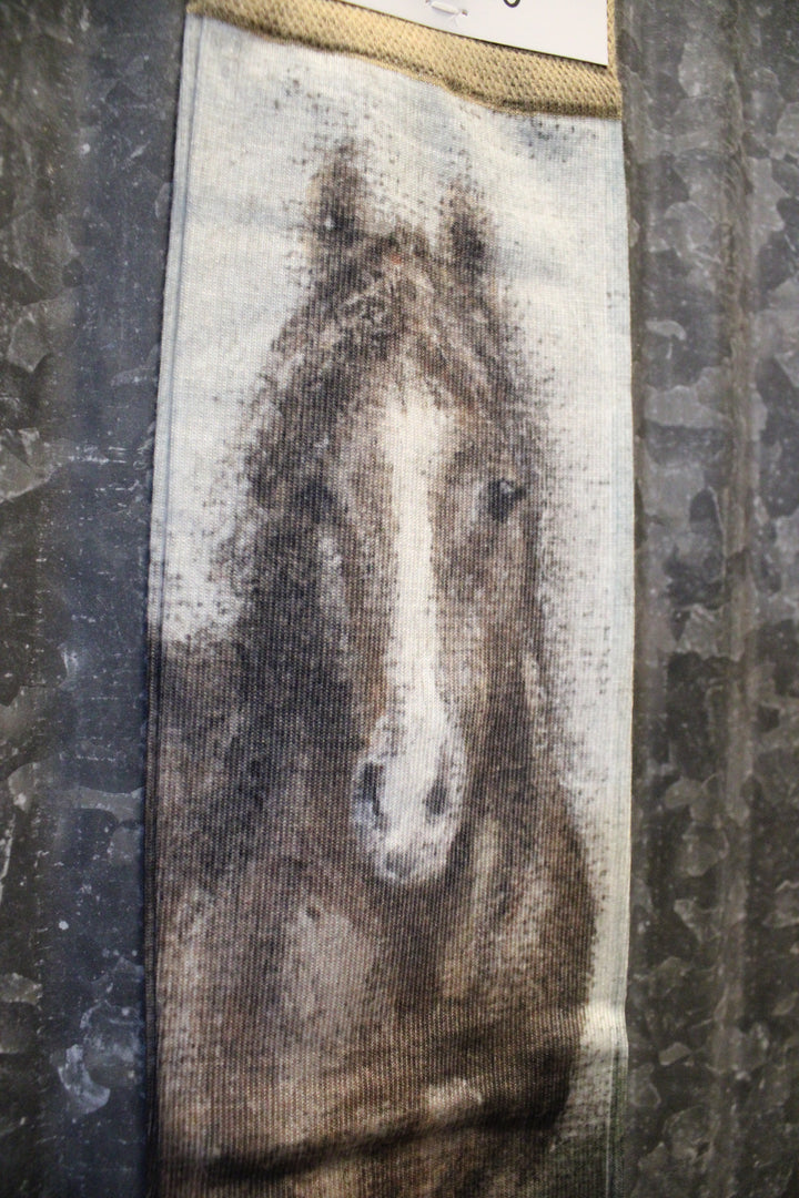 Buttery Soft Horse Socks