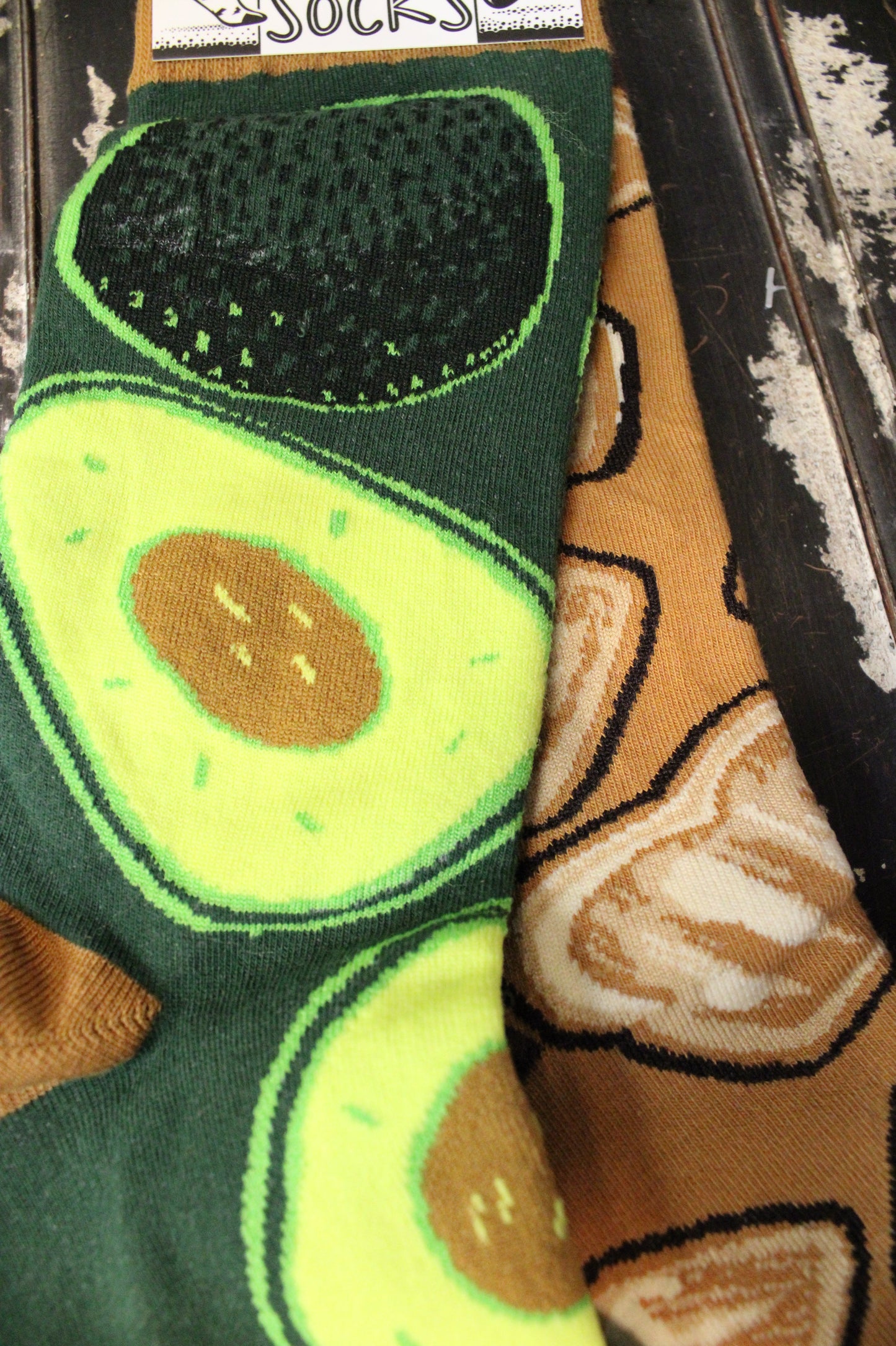 Avocado And Toast Socks
