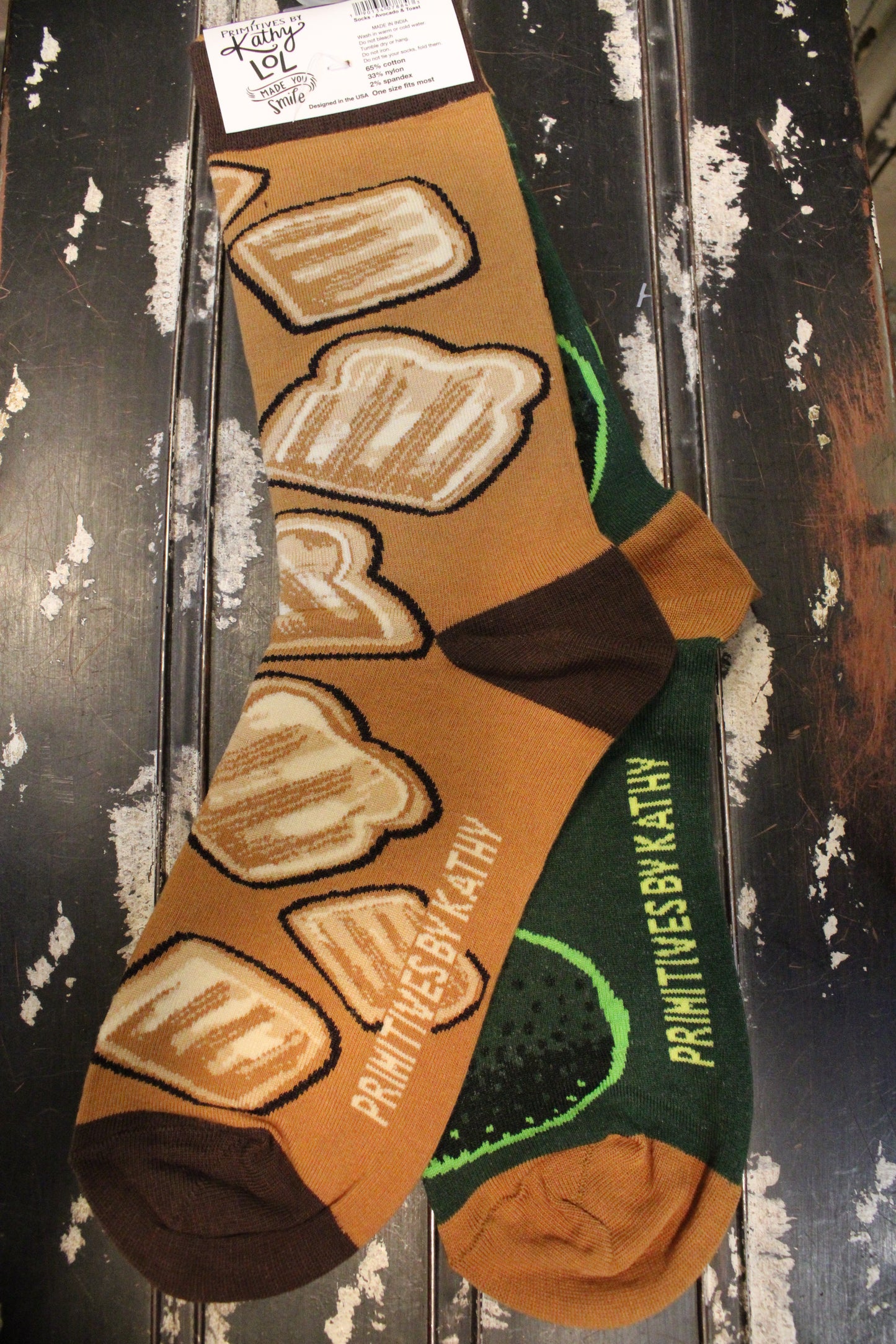 Avocado And Toast Socks