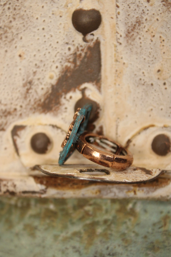 Gilded Stallion Ring