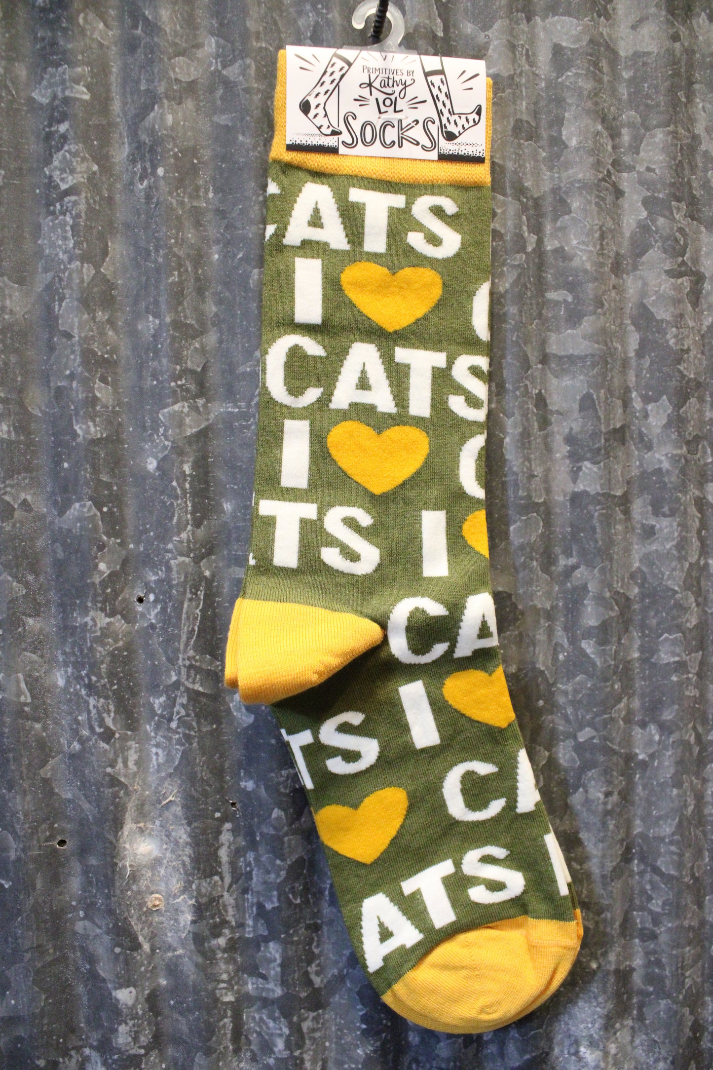 I Love Cats Socks