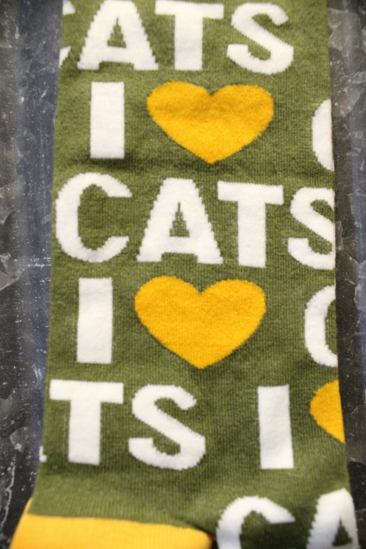 I Love Cats Socks