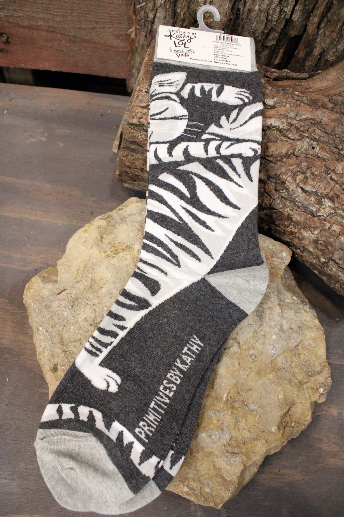 These Are My Cat Cuddling Socks