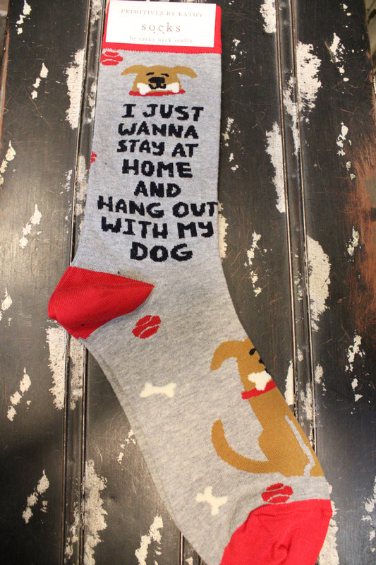 I Just Wanna Hang With My Dog Socks