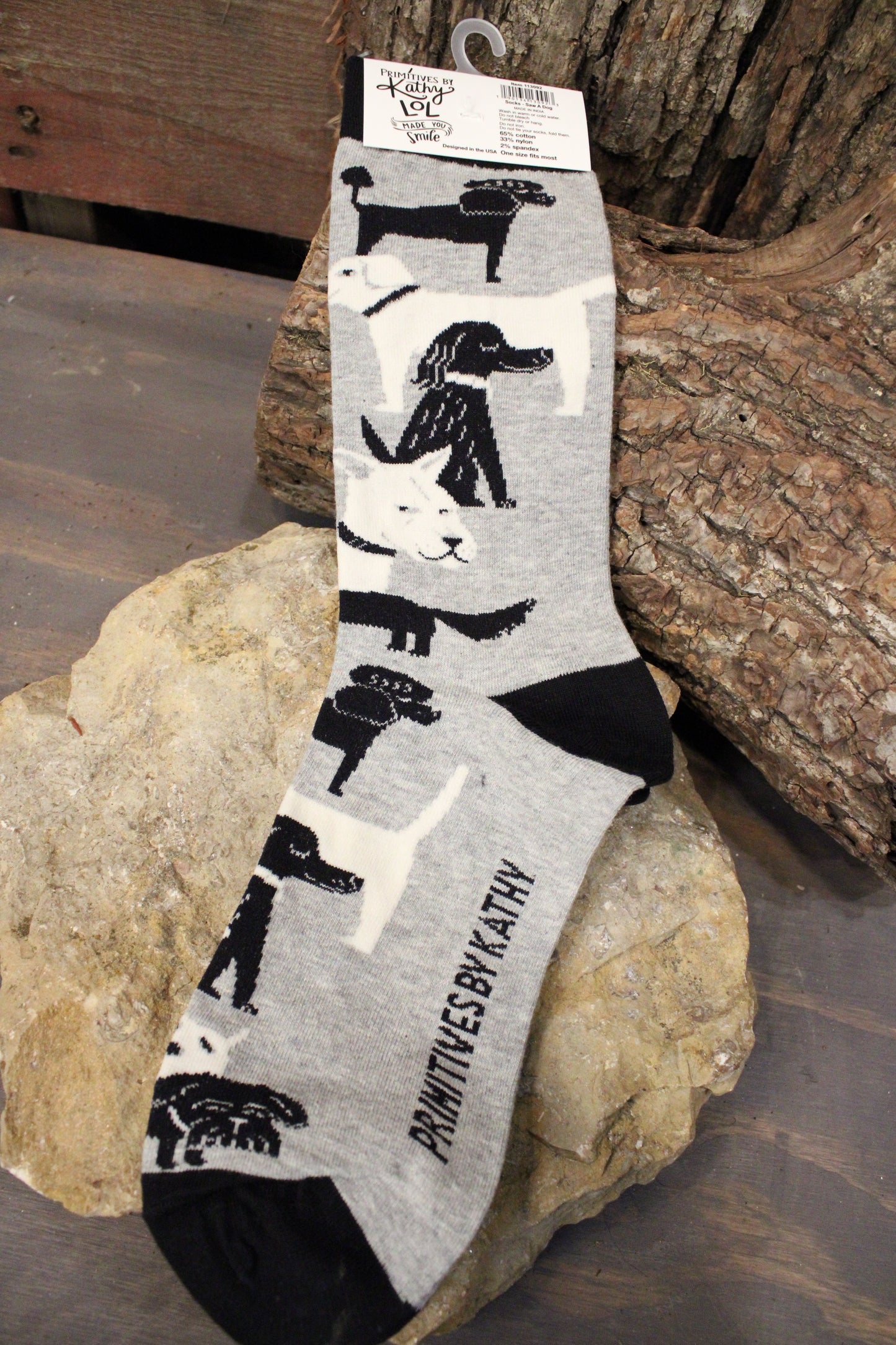 Sorry I'm Late! I Saw A Dog Socks