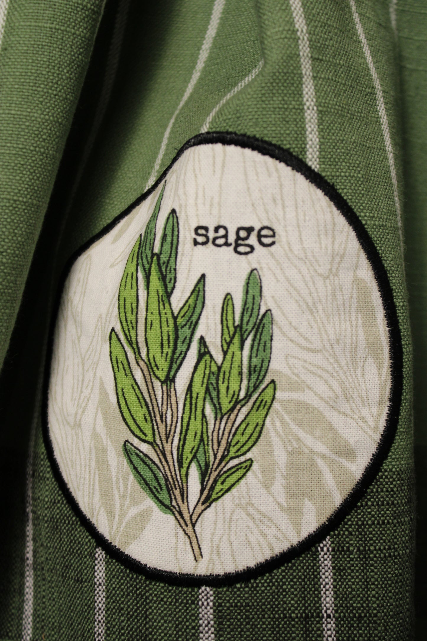 Sage Herb Kitchen Towel