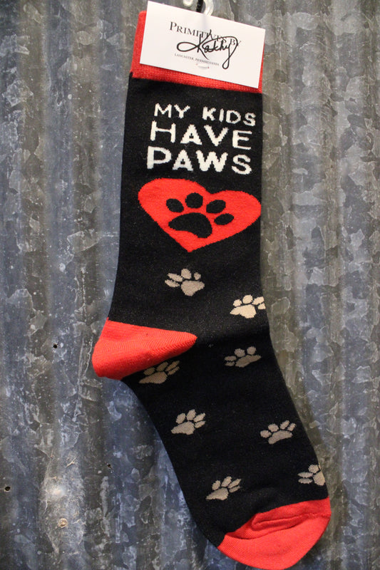 My Kids Have Paws Socks