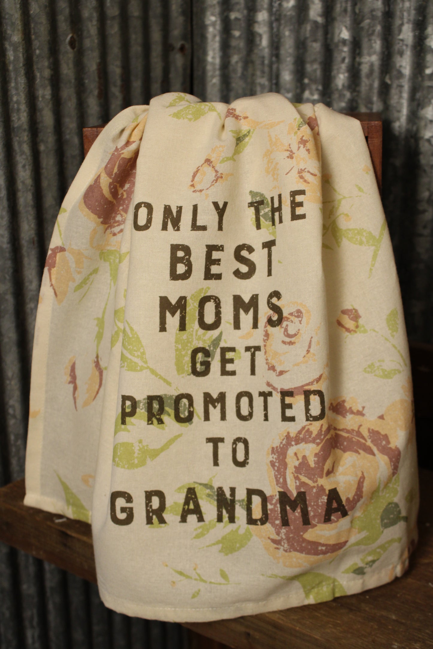 Only The Best Moms Get Promoted To Grandma Kitchen Towel
