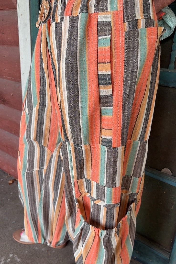 Desert Sunset Striped Pants