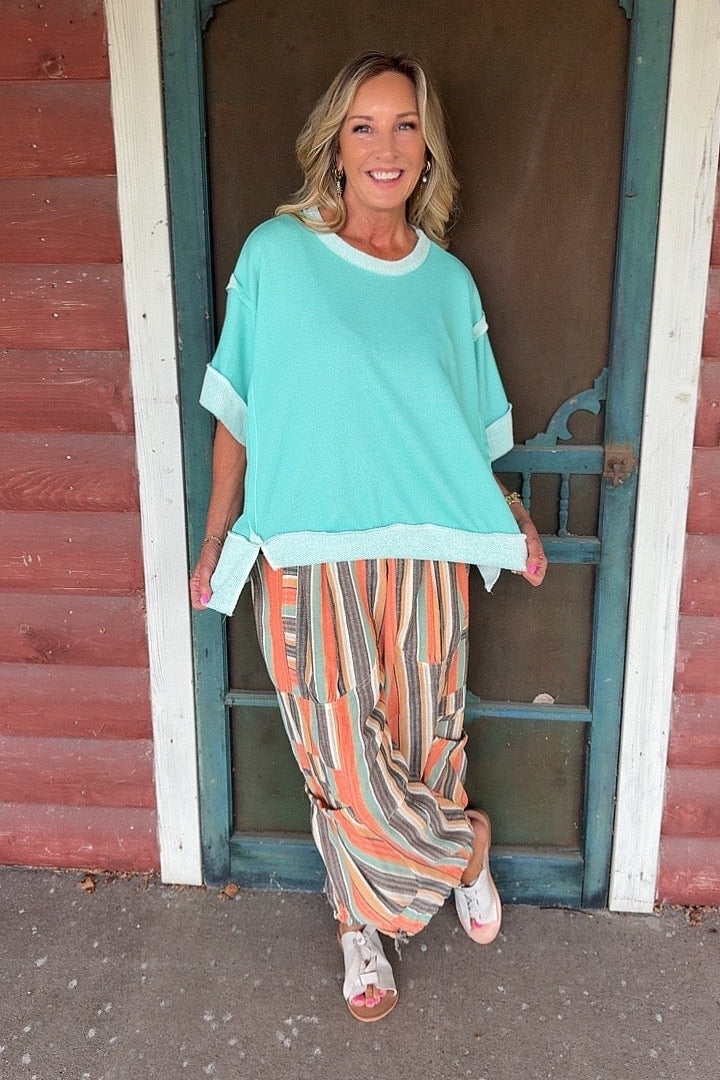 Mint Parfait Casual Top