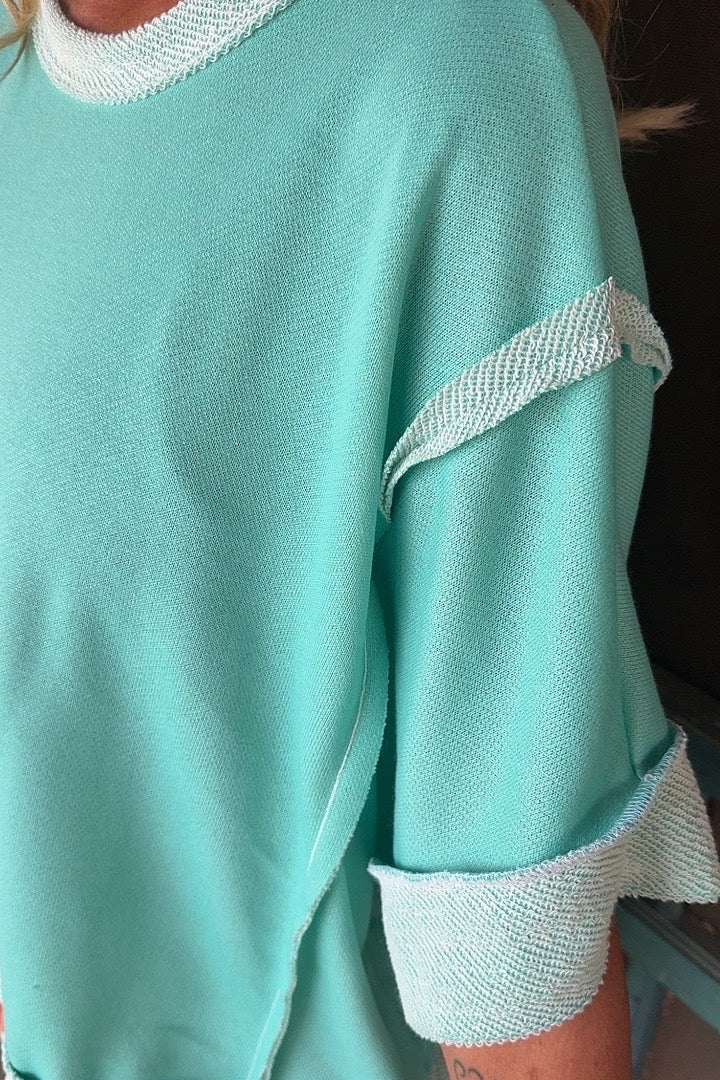 Mint Parfait Casual Top