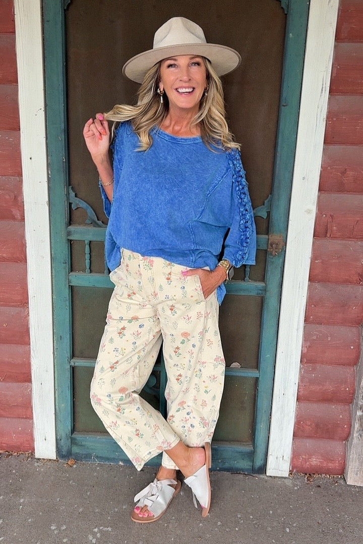 Sweet Pea Floral Pants