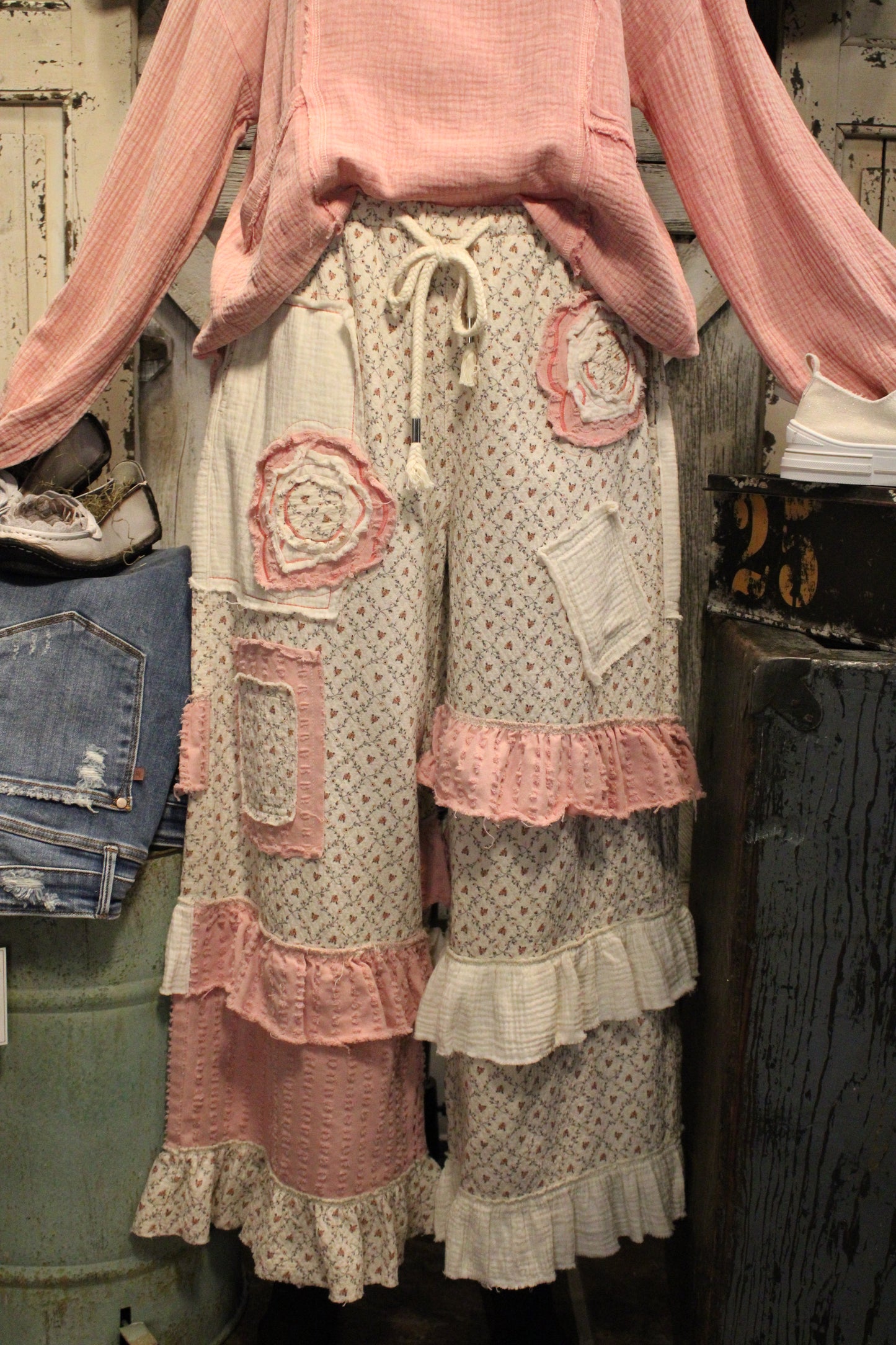 Cottage Ruffle Pants