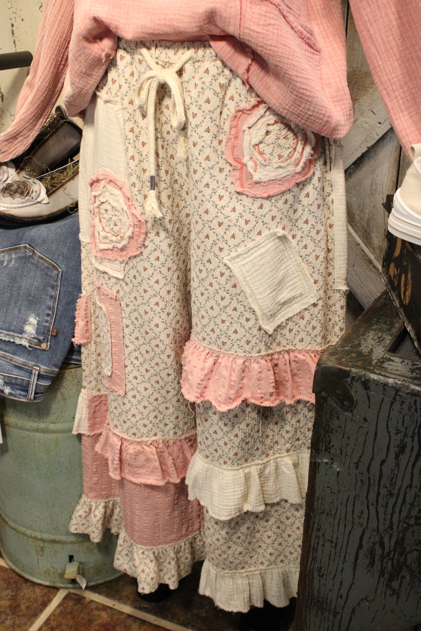 Cottage Ruffle Pants