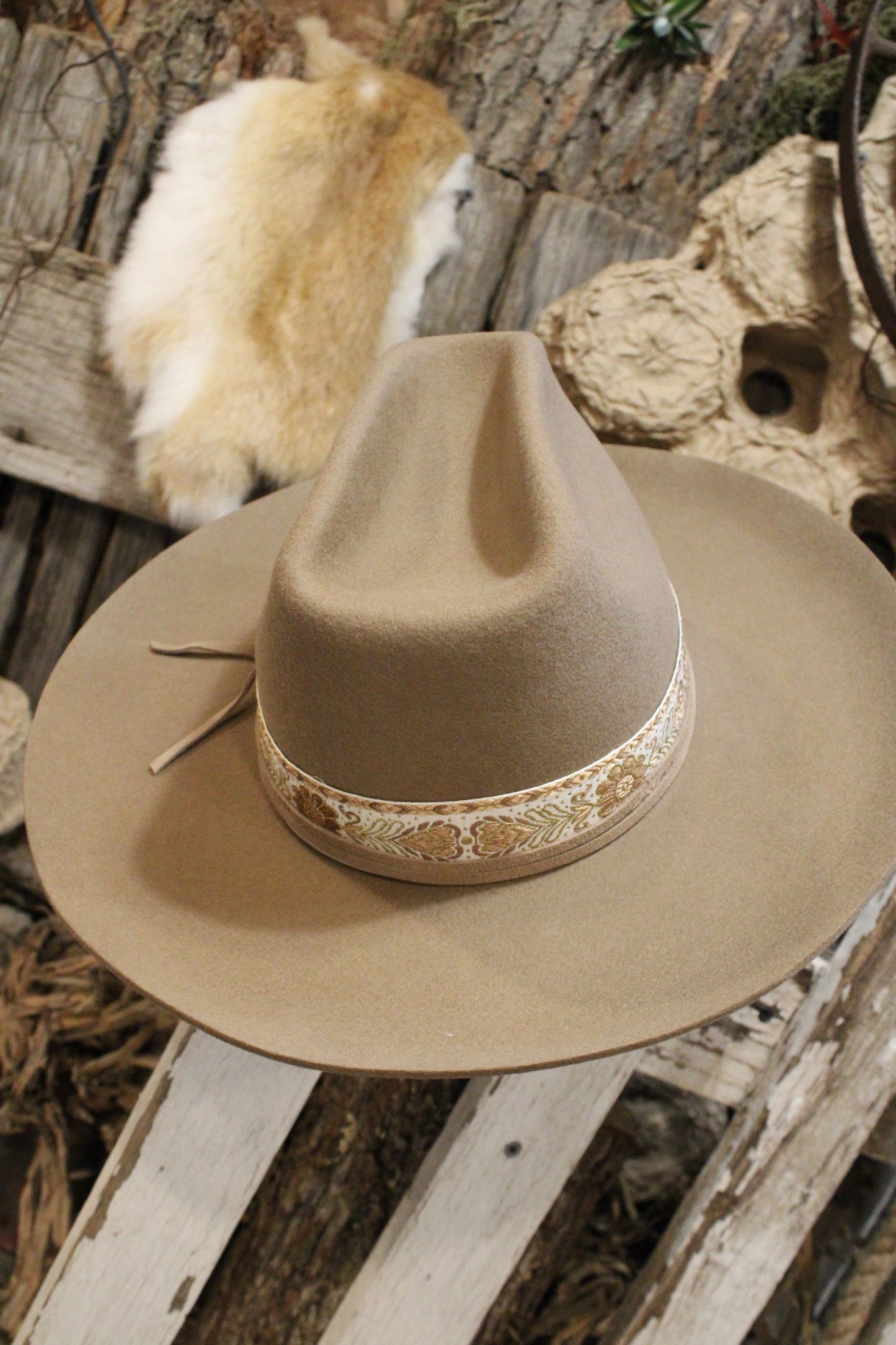 Itati Glitz Wool Felt Hat