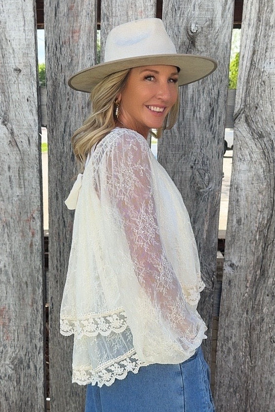 Southern Belle Lace Blouse
