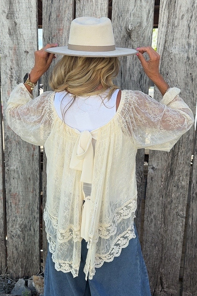 Southern Belle Lace Blouse