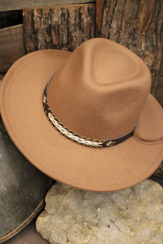 Giza Weave Wide Brim Hat