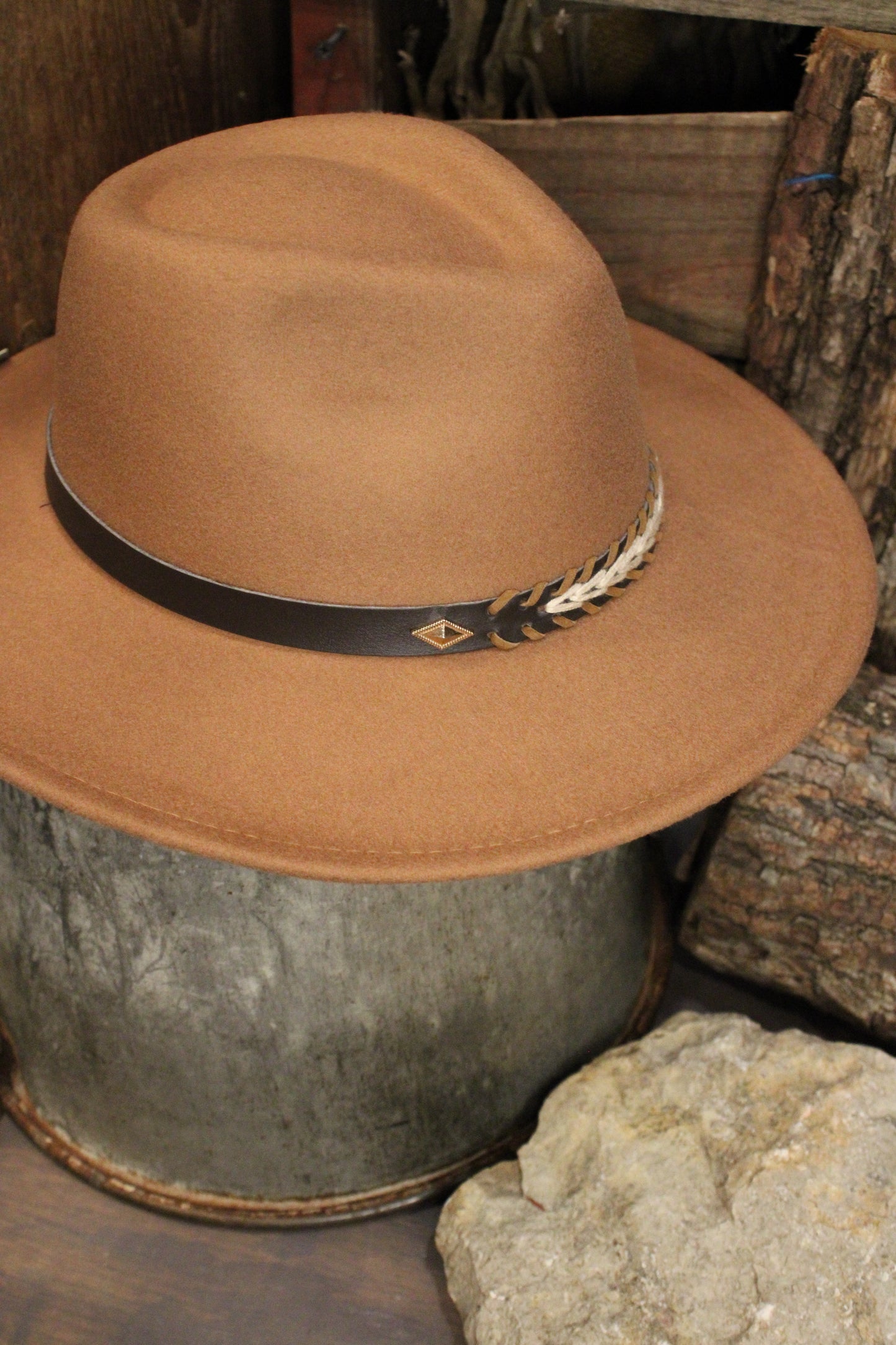 Giza Weave Wide Brim Hat