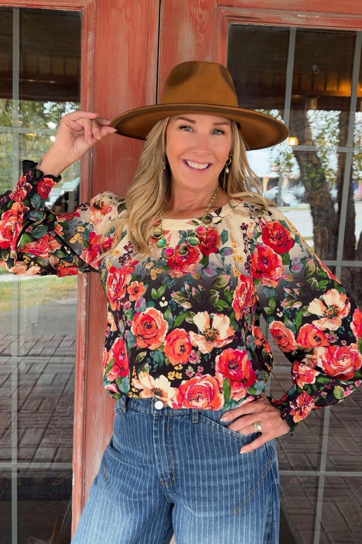 Cottage Bloom Blouse