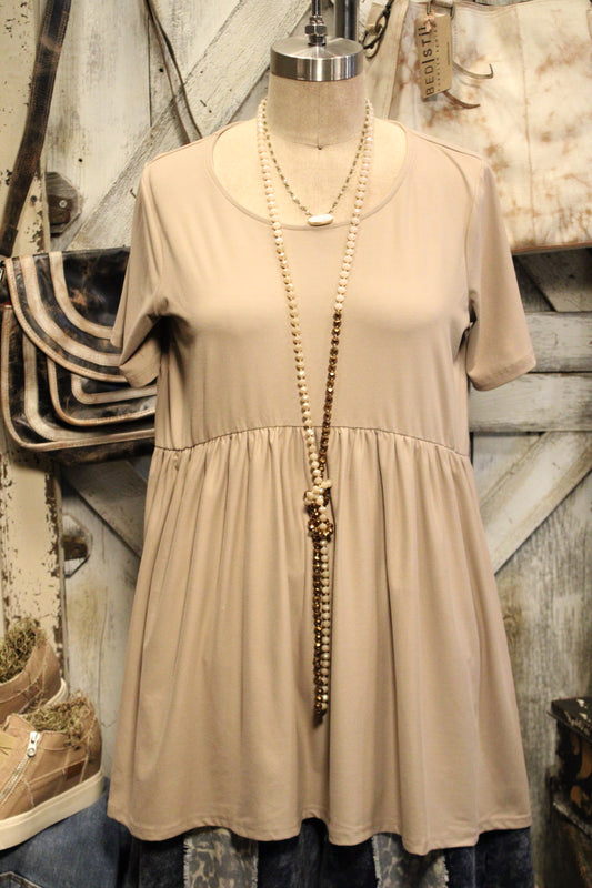 Soft Sands Babydoll Top