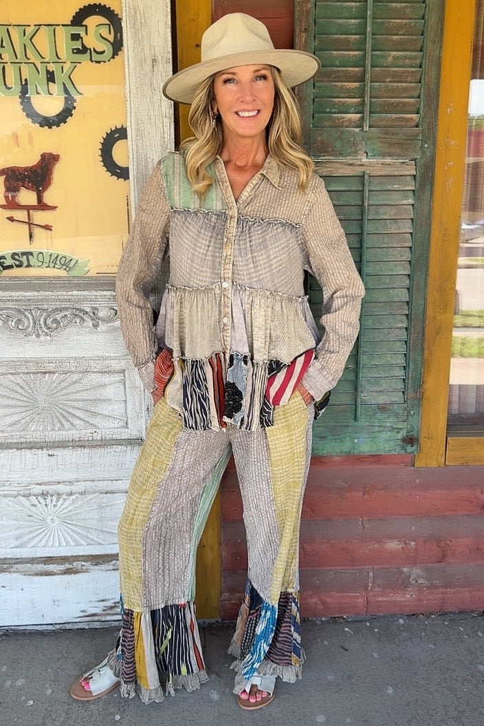 Desert Sands Cotton Pants
