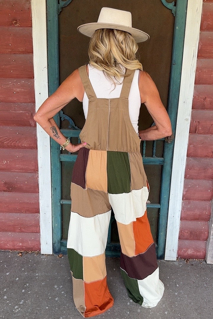 Highland Heritage Patchwork Overalls