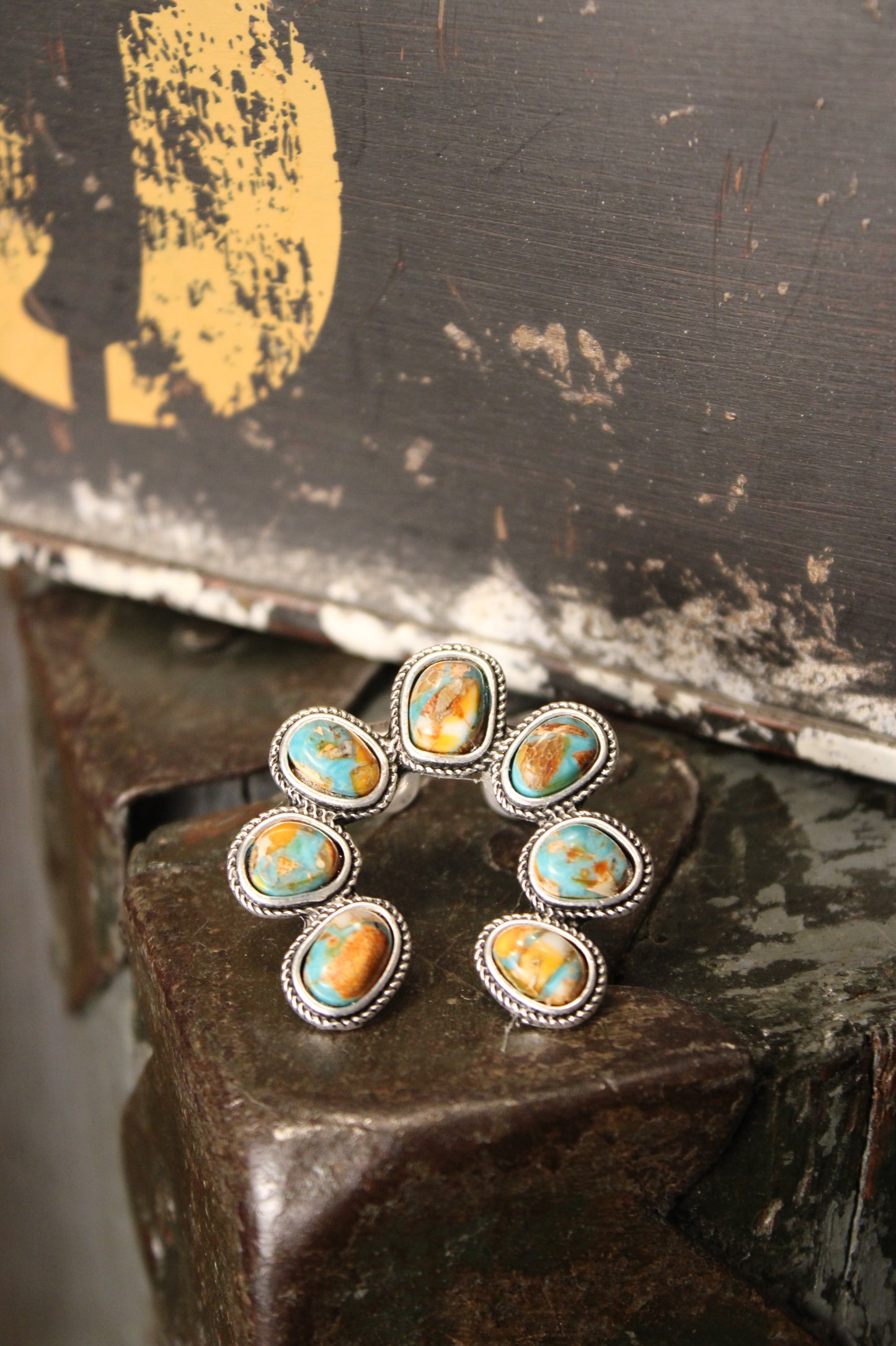 Squash Blossom Sunset Ring