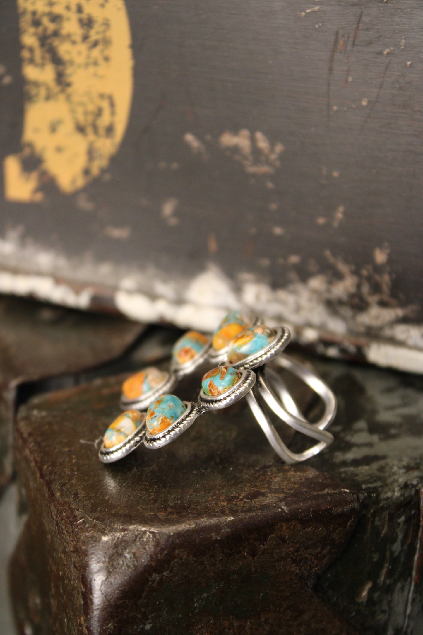 Squash Blossom Sunset Ring
