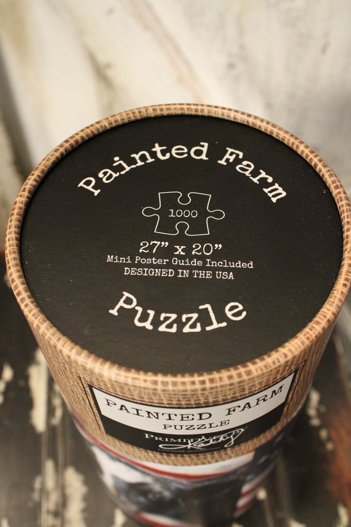 Cow and Flag Puzzle
