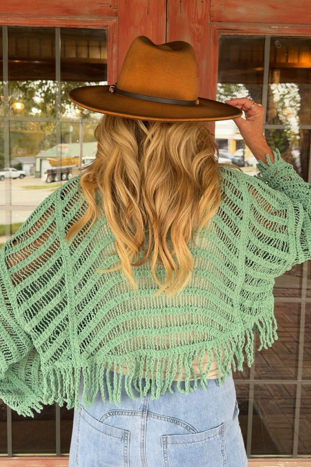 Seafoam Cotton Cardigan