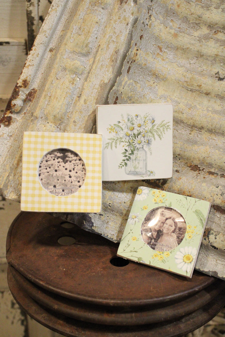 Daisy Photo Magnet Set
