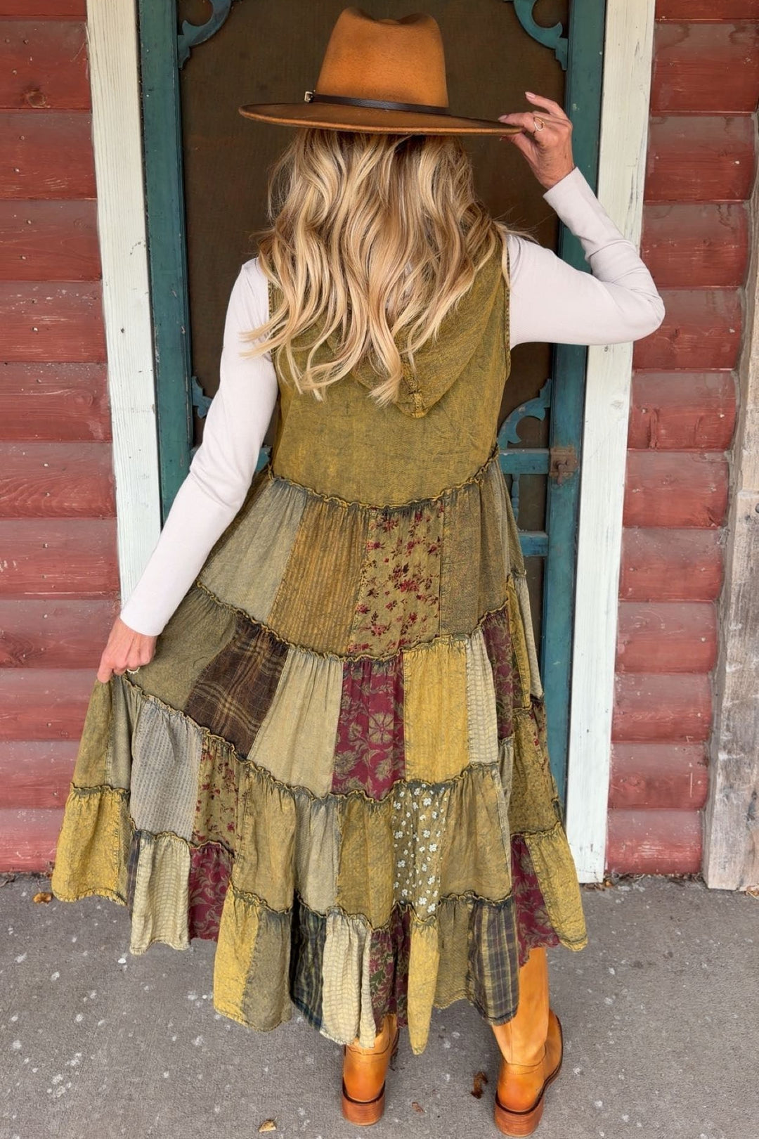 Desert Charm Sleeveless Hooded Jacket