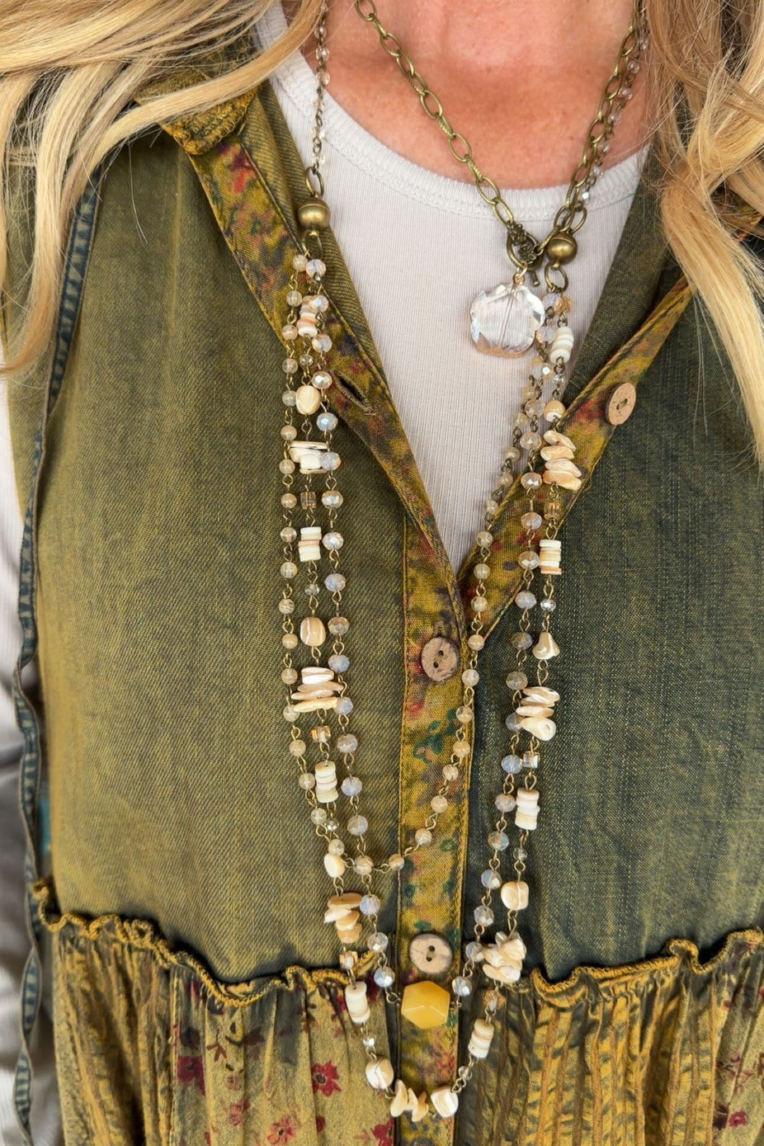 Desert Charm Sleeveless Hooded Jacket