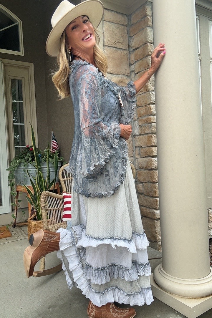 Misty Gray Cardigan