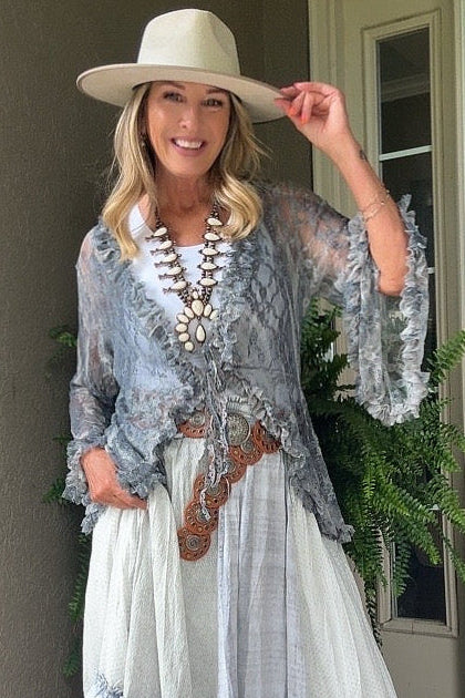 Misty Gray Cardigan