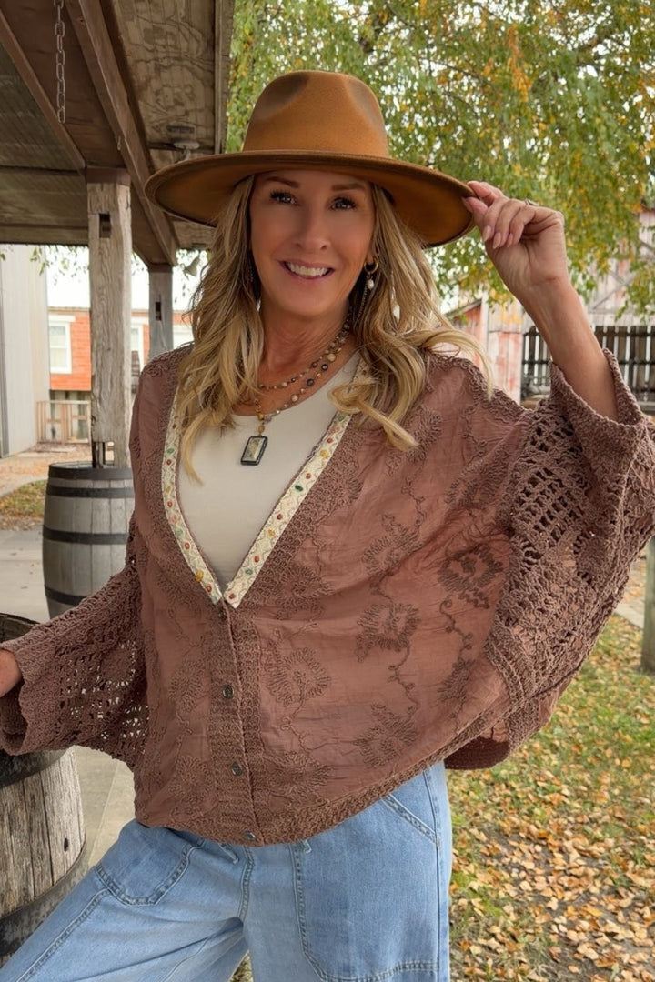 Toasted Chestnut Cardigan