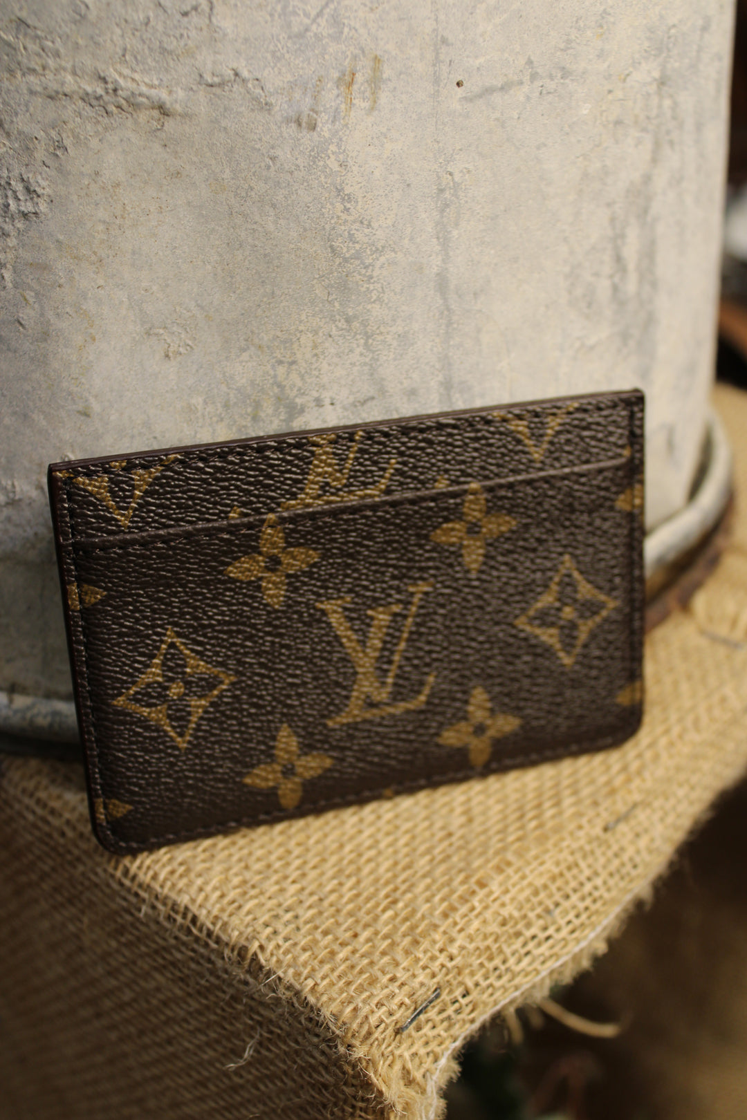 Deja Vu Upcycled Credit Card Holder