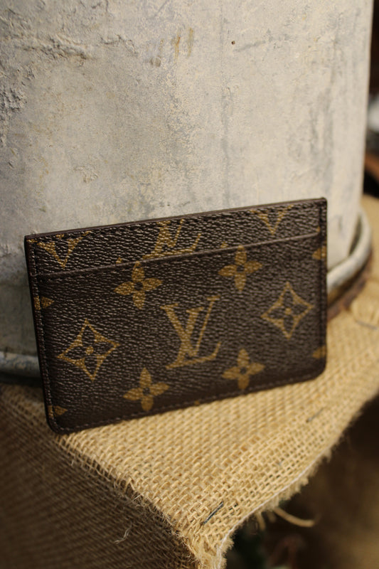 Deja Vu Upcycled Credit Card Holder