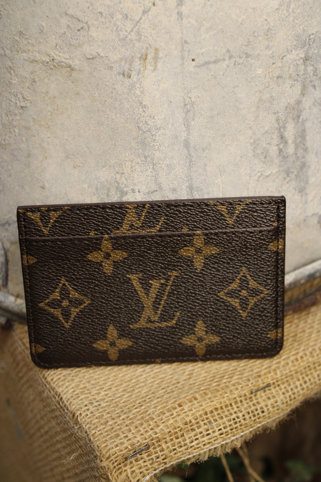 Deja Vu Upcycled Credit Card Holder
