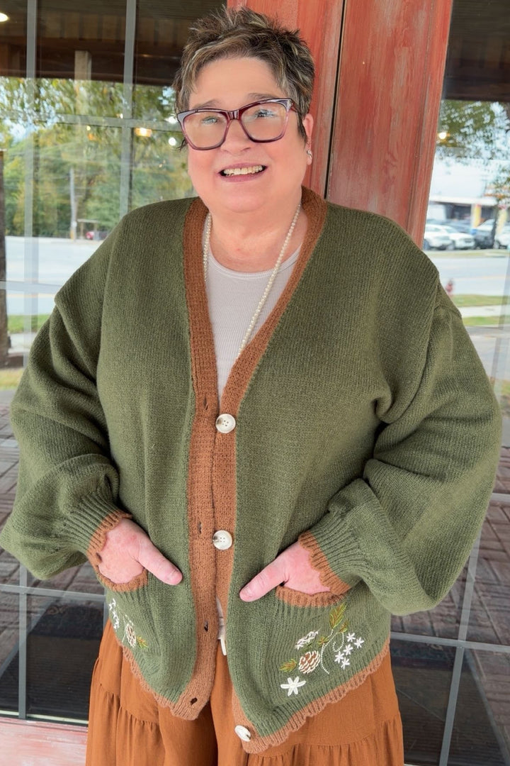 Whispering Pine Cardigan