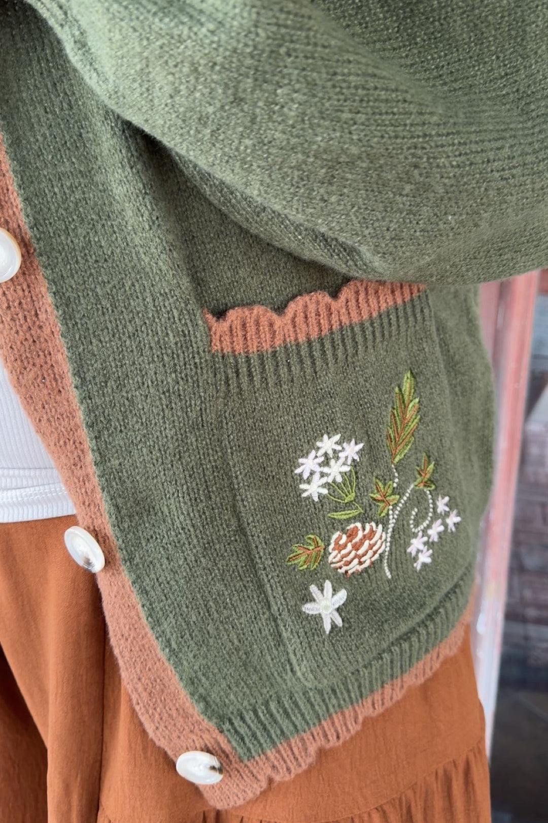 Whispering Pine Cardigan